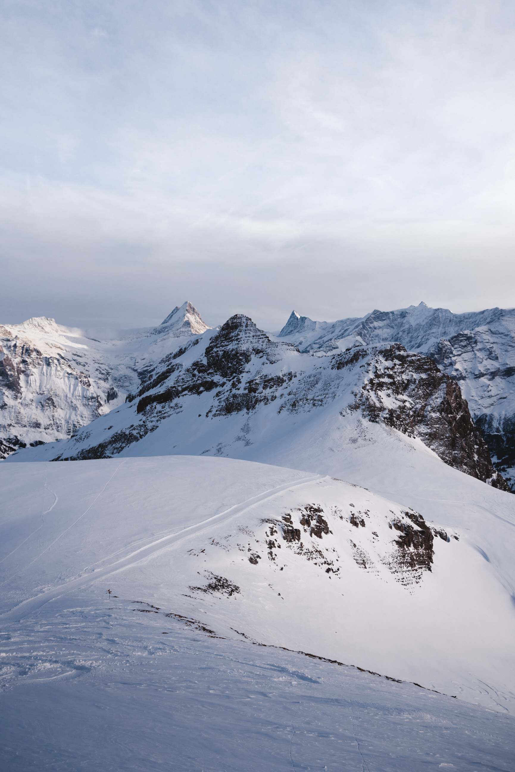 photo of winter hike